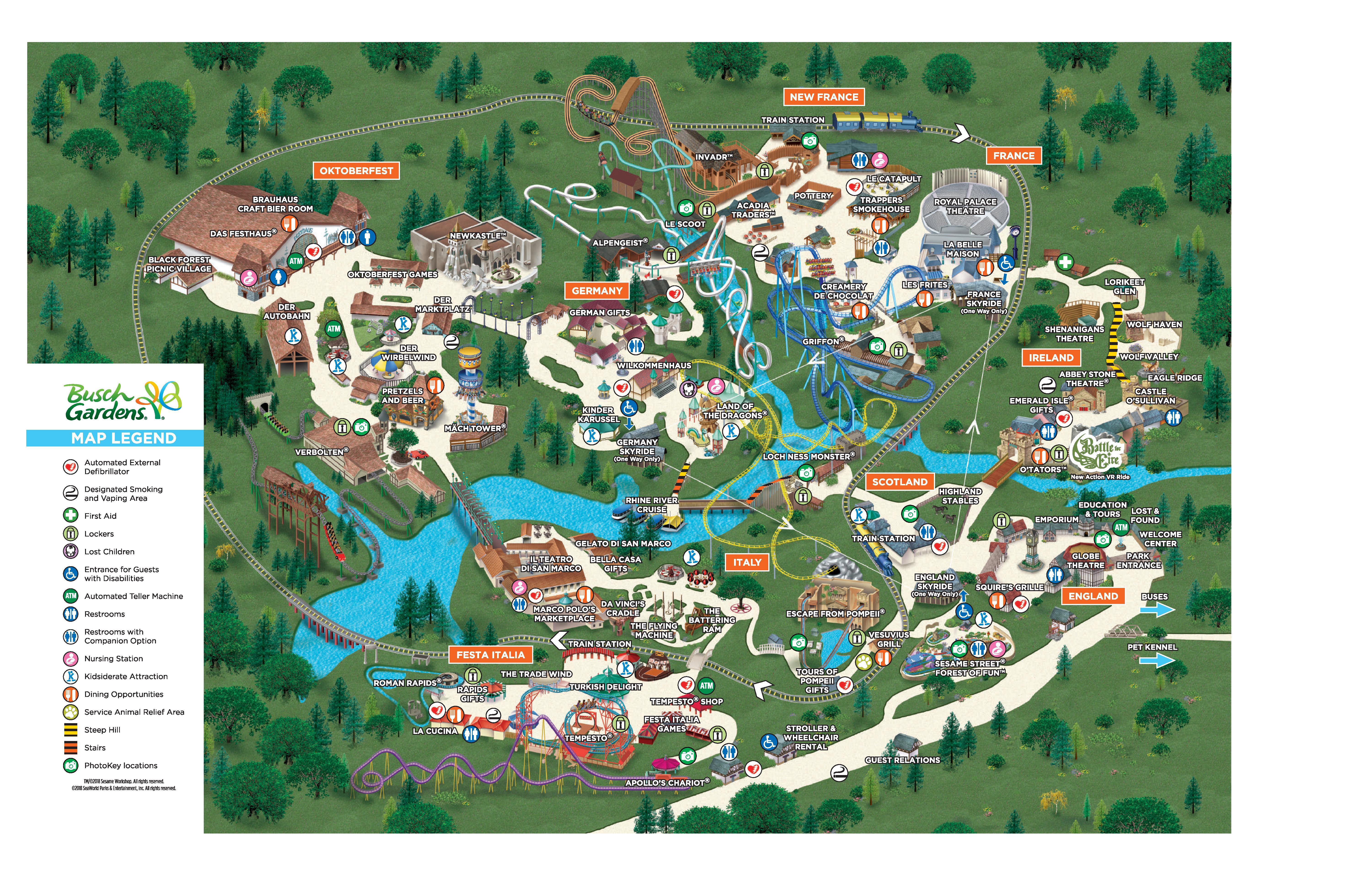 Anvil Campground Busch Gardens